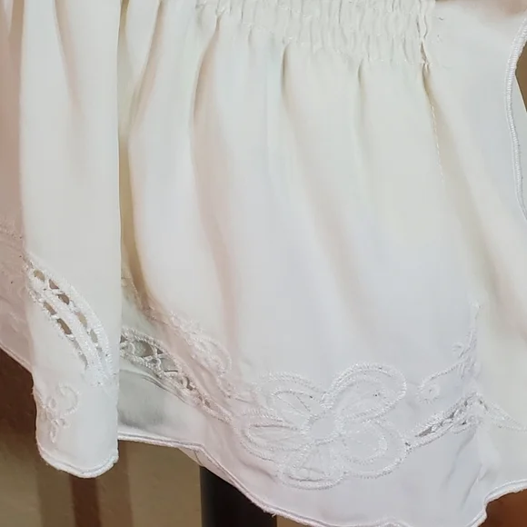 TWENTY ONE Off White Peasant Blouse - Picture 6 of 7